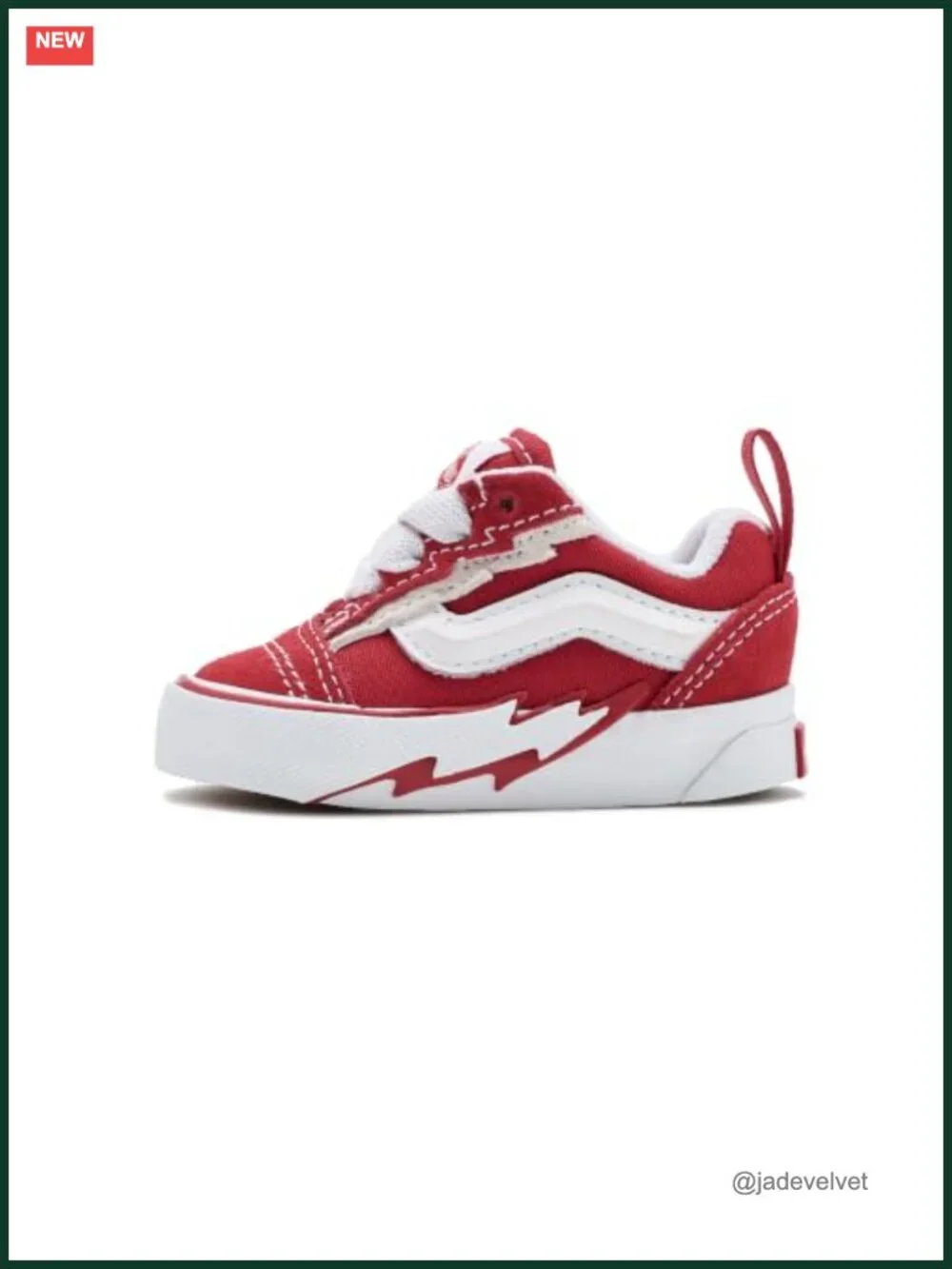 Kids Sneakers - Leather Lace-Up Athletic Shoe